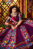 Purple Multicolor Printed Navratri Chaniya Choli with Dupatta