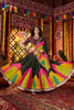 Black Multicolor Embroidered Navratri Chaniya Choli with Dupatta