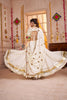 Wonderful White Gujarati Navratri Chaniya Choli with Embroidered Blouse and Dupatta