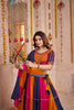Festive Multicolor Gujarati Navratri Chaniya Choli with Embroidered Blouse and Dupatta