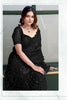 Elegant Black Saree Designer Blouse Party Wear Saree
