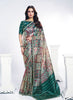 Green Banarasi Silk Saree with Rich Pallu Designer Blouse