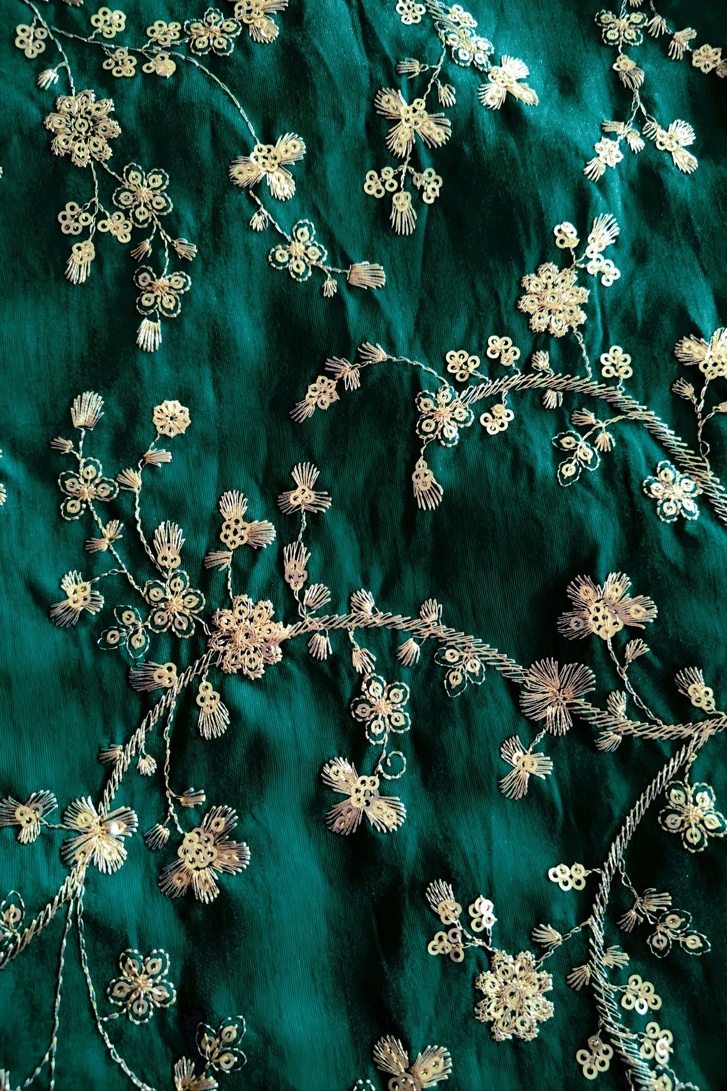 Stylish Cream Art Silk Embroidered Lehenga Choli with Teal Green Blouse and Dupatta