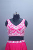 Hot Pink Designer Georgette Lehenga Choli with Dupatta