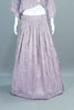 Lavender Crop Top Lehenga Set Modern Party Wear Festive Outfit