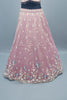 Dusty Pink Lehenga Choli with Dupatta Elegant Party Wear Ensemble