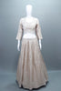 Beige Silk Lehenga Choli with Ombre Dupatta Bridal