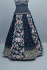 Navy Blue Lehenga Choli with Dupatta Designer