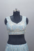 Sky Blue Silk Lehenga Choli with Dupatta  Party Wear Designer Lehenga