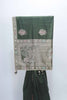 Dark Green Banarasi Silk Saree with Silver Zari Embroidery and Elephant Pallu Design - Mangaldeep NX