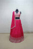 Designer Pink Embroidered Lehenga Set with Dupatta - Mangaldeep NX