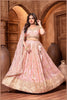 Designer Pink Embroidered Silk Lehenga Choli with Dupatta - Mangaldeep NX