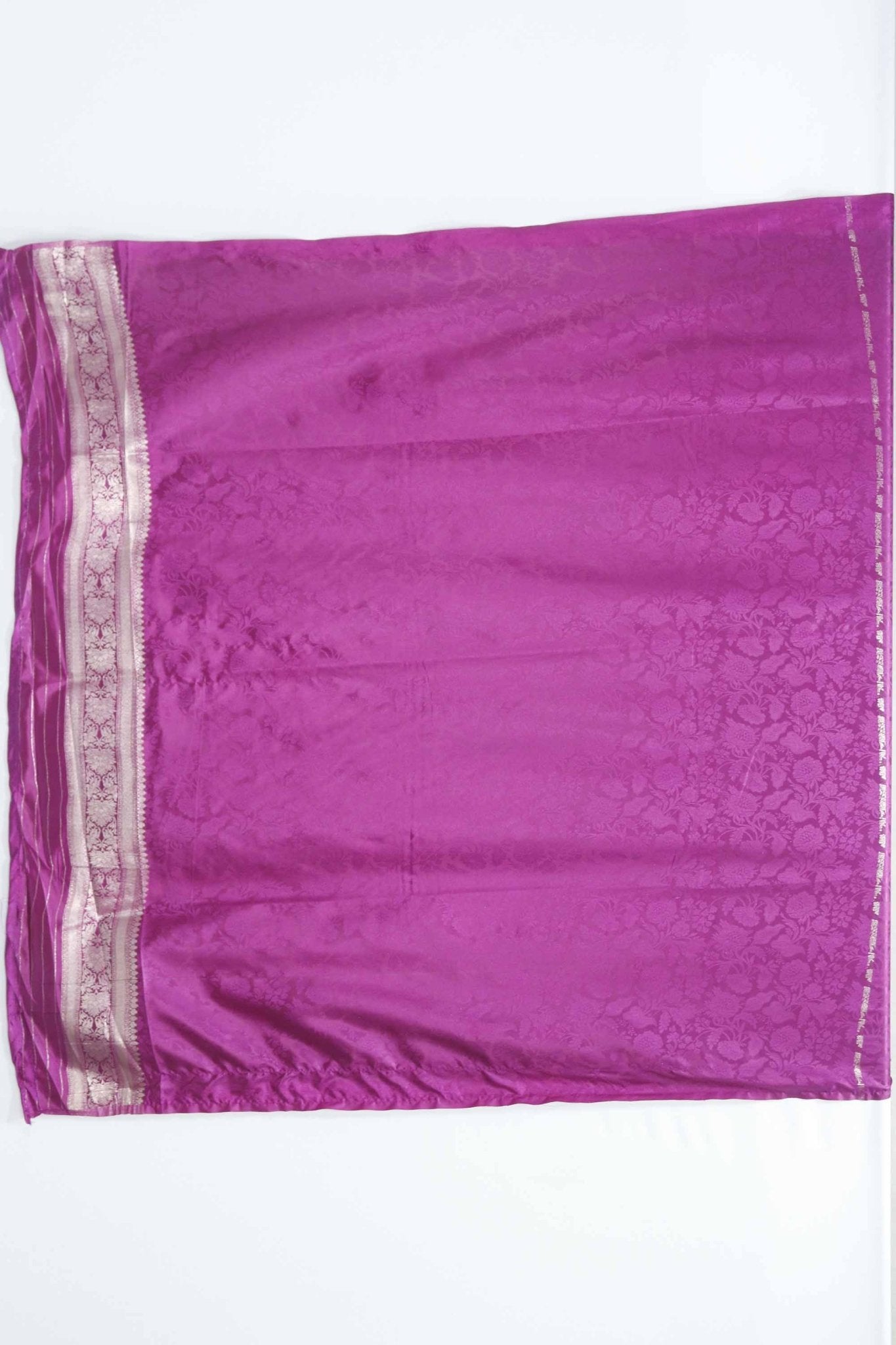 Elegant Rani Pink Banarasi Silk Saree Tassel Pallu – Perfect for Weddings & Festivals - Mangaldeep NX
