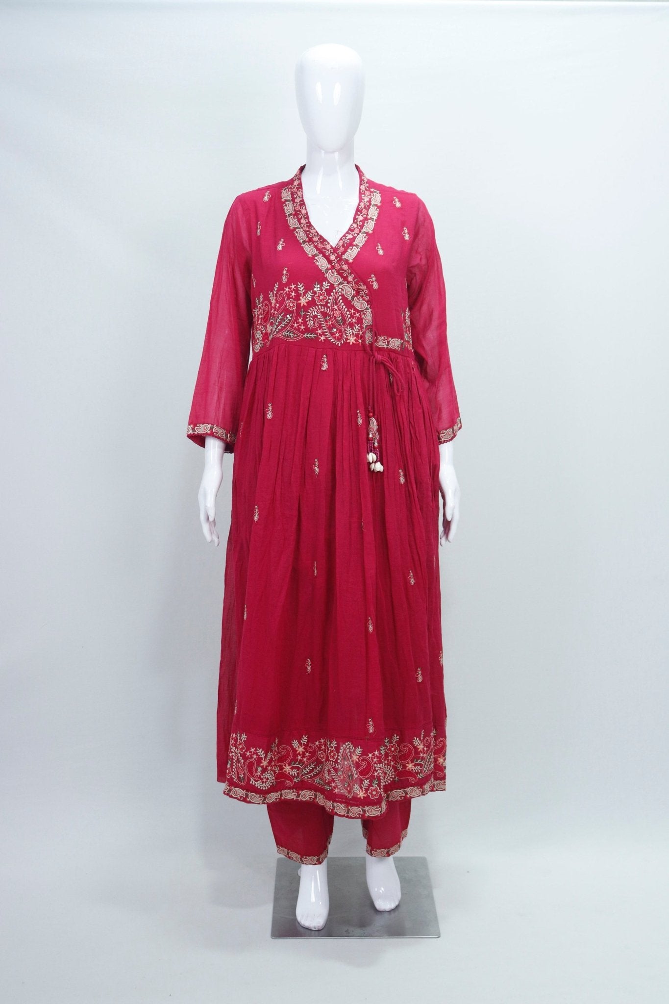 Embroidered Anarkali Kurta Set with Dupatta Party Wear - Mangaldeep NX