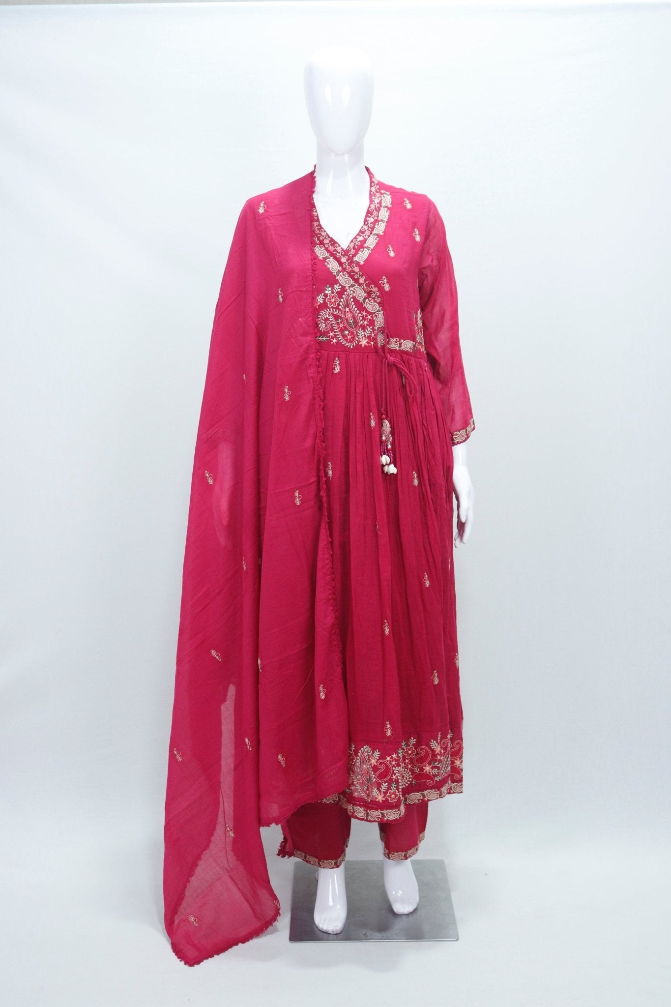 Embroidered Anarkali Kurta Set with Dupatta Party Wear - Mangaldeep NX