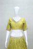 Fancy Lime Yellow Embroidered Silk Lehenga Choli with Mirror Work Dupatta - Mangaldeep NX