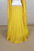 Mustard Yellow Lehenga Choli with Multicolor Embroidered Blouse - Mangaldeep NX