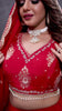 Traditional Red Embroidered Silk Lehenga Choli Set with Zari and Mirror Work Dupatta