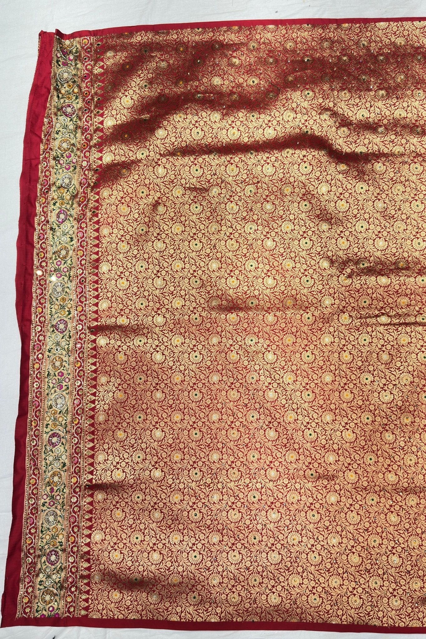 Royal Purple Silk Saree - Mangaldeep NX