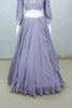 Stylish Lavender Embroidered Lehenga Choli with Sequin Work and Flared Skirt - Mangaldeep NX
