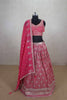 Stylish Pink Mirror Work Lehenga Choli with Embroidered Dupatta - Mangaldeep NX
