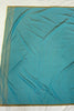 Teal Cyan green Silk Saree with Antique Gold Thread Embroidery - Mangaldeep NX