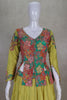 Yellow Lehenga Choli with Multicolor Floral Embroidered Jacket - Mangaldeep NX