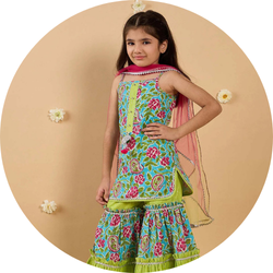 Girls Salwar Suits-Dress