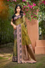 Premium Olive Green Soft Silk Jacquard Weaving Saree for Women