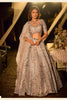 Premium Off White Mirror Work Embroidered Net Party Wear Lehenga Choli with Dupatta