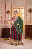 Superb Multicolor Gujarati Navratri Chaniya Choli with Embroidered Blouse and Dupatta