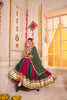 Superb Multicolor Gujarati Navratri Chaniya Choli with Embroidered Blouse and Dupatta