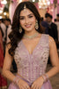 Elegant Lavender Fandy Silk Designer Lehenga Choli with Beads Work and Matching Dupatta