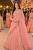 Stunning Pink Embroidered Designer Lehenga Choli Set with Matching Dupatta for Wedding