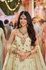 Charming Off White Embroidered Designer Lehenga Choli Set with Matching Dupatta for Wedding