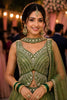 Awesome Olive Green Sequins Designer Lehenga Choli Set with Matching Dupatta for Wedding