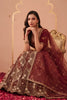 Regal Maroon Net Designer Lehenga Choli with Heavy Beads Work and Dupatta for Women