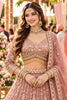 Captivating Dusty Pink Fancy Fabric Heavy Embroidered Designer Lehenga Choli with Dupatta for Women