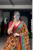 Premium Mustard Yellow Tasar Silk Semi-Stitched Lehenga Choli with Printed Dupatta