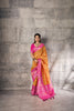 Stylish Mustard Yellow Banarasi Silk Saree Meenakari Zari Woven for Women
