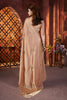 Peach Silk Saree with Zari Embroidery Butti Work Designer Blouse