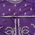 Lavender Tissue Silk Saree Purple Embroidered Sequin Designer Blouse