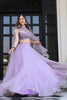 Elegant Lavender Organza Designer Lehenga Choli with Embroidered Work and Dupatta