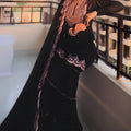 Elegant Black Faux Georgette Embroidered Sharara Suit Designer Dupatta for Women