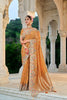 Mustard Gold Embroidered Silk Saree Festive Wear Designer Saree