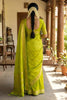 Lime Green Kanjivaram Silk Saree Gold Zari Border Motif Pallu