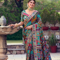 Premium Multicolor Saree Readymade Blouse Premium HO Fabric Blouse Sequins Real Mirror Work
