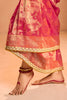 Pink Gold Soft Silk Saree with Zari Border Designer Blouse