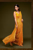 Golden Full Sequin Party Wear Saree Premium Designer with Blouse