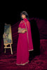 Hot Pink Georgette Saree with Embroidered Border Designer Saree